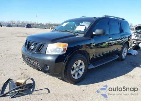 2014 Nissan Armada Platinum/Sl/Sv из США, поврежденный, VIN 5N1BA0NDXEN608163